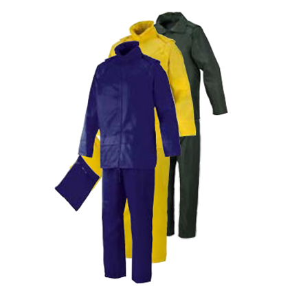 Conjunto chaqueta-pantalón impermeable POLY PVC varios colores